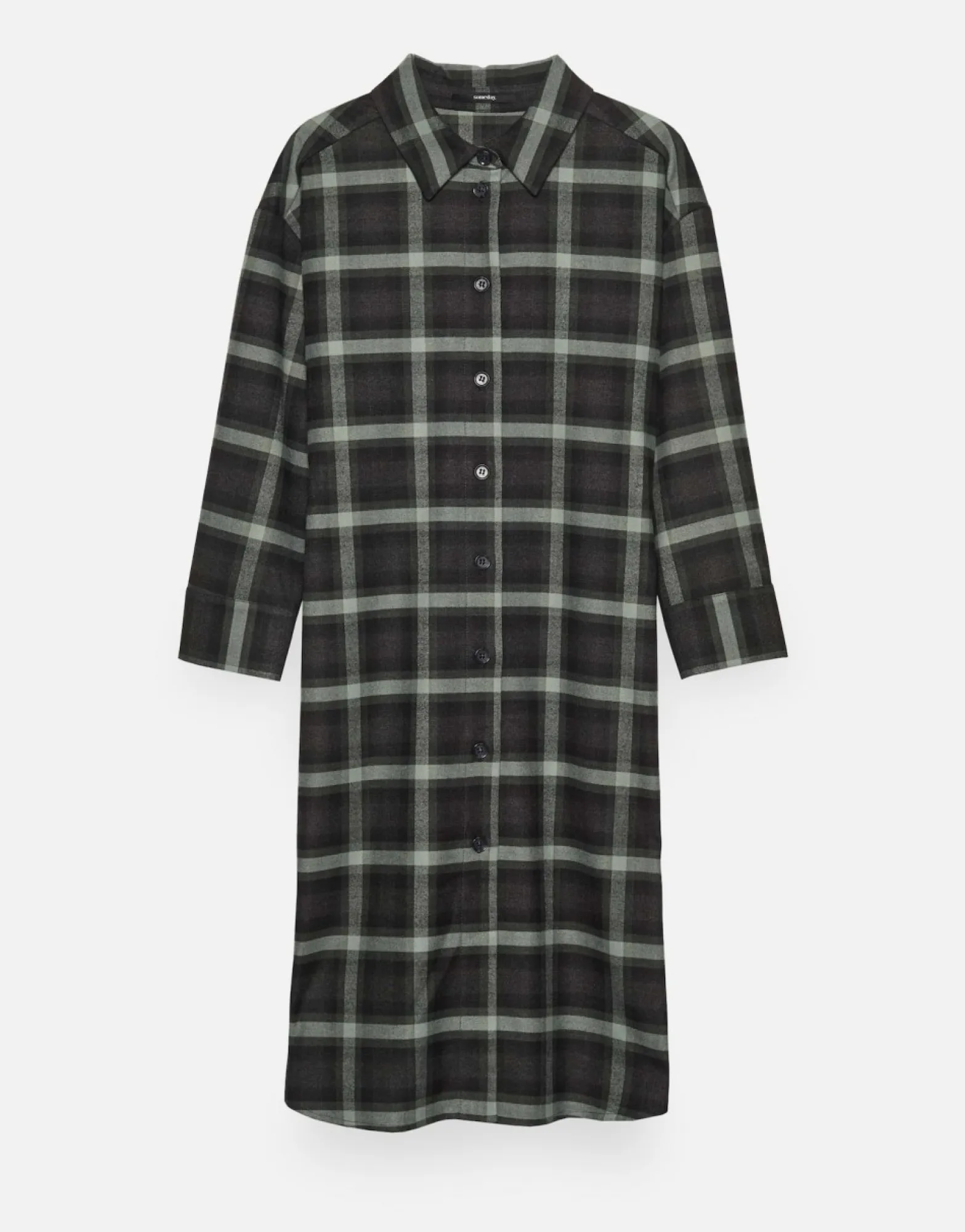 Outlet someday Fashion Overhemdjurk Quarolin Soft Green