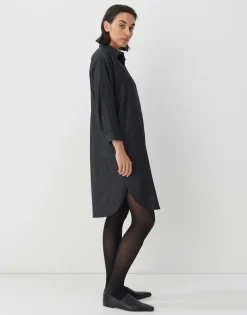 Fashion someday Fashion Overhemdjurk Quarolin Texture Black