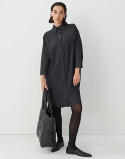 Fashion someday Fashion Overhemdjurk Quarolin Texture Black