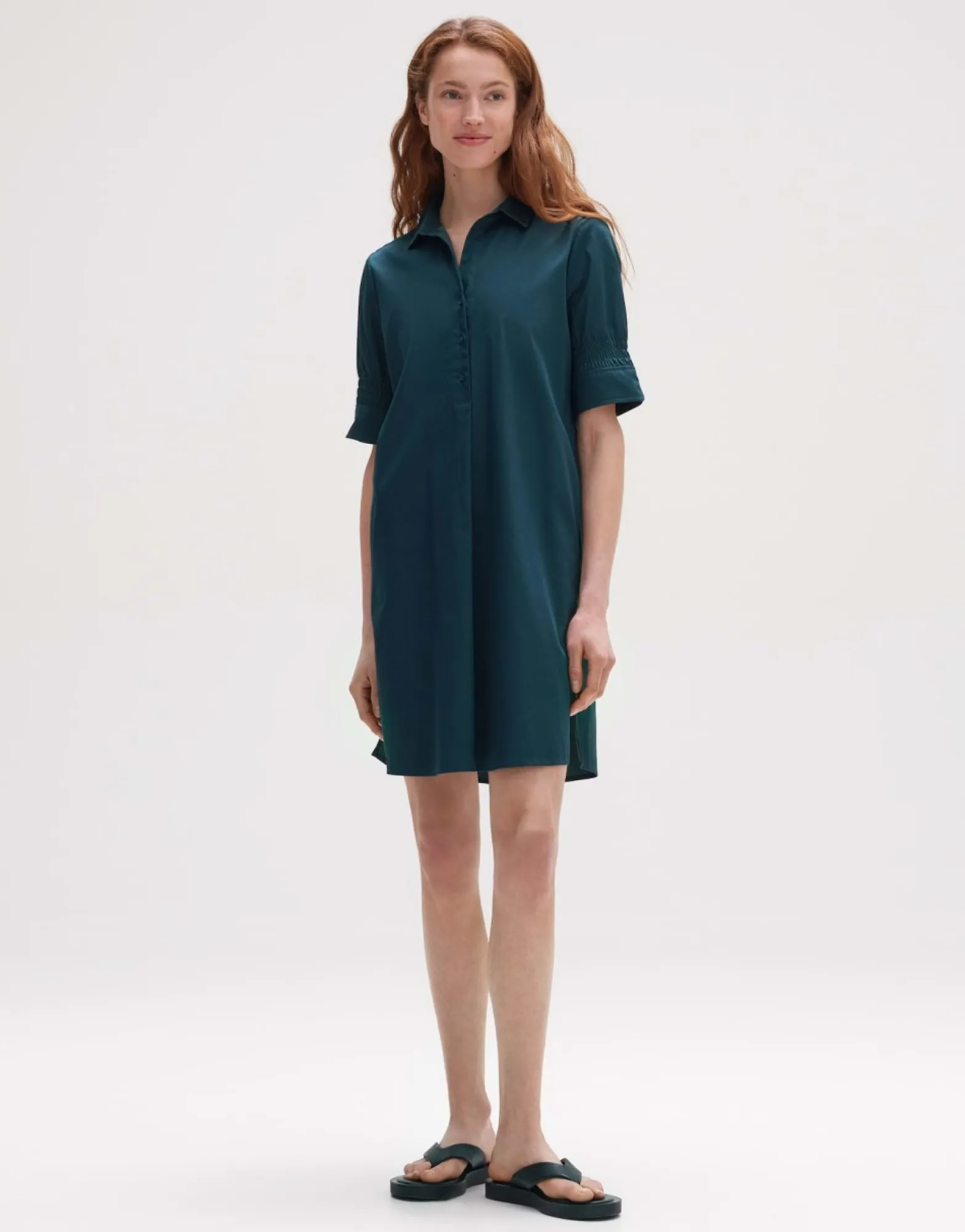 Best someday Fashion Overhemdjurk Winno Deep Teal