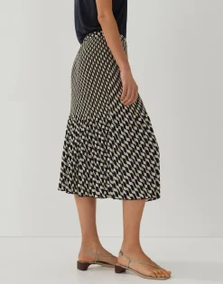 Best Sale someday Fashion Plissu00E9Rok Onora Artisan Ocean