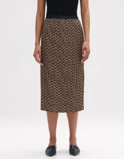 Outlet someday Fashion Plissu00E9Rok Rabani Natural Glaze