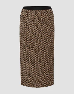 Outlet someday Fashion Plissu00E9Rok Rabani Natural Glaze