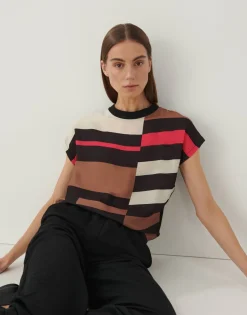 Flash Sale someday Fashion Shirt Met Print Kreata Print Black