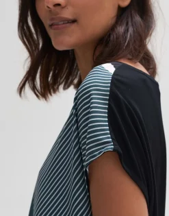 Cheap someday Fashion Shirt Met Print Sadoli Print Black