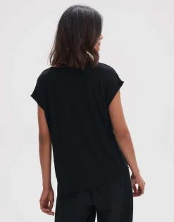 Cheap someday Fashion Shirt Met Print Sadoli Print Black