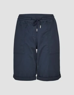 Sale someday Fashion Short Melvita Shorts Solid Coal Blue