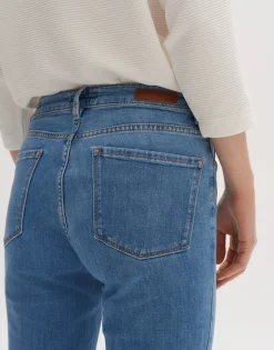 Best Sale someday Fashion Skinny Jeans Elma Mid Blue Clean Blue