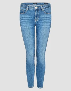 Best Sale someday Fashion Skinny Jeans Elma Mid Blue Clean Blue