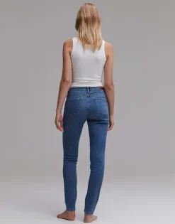 New someday Fashion Skinny Jeans Elma Ocean Blue Ocean Blue Washed