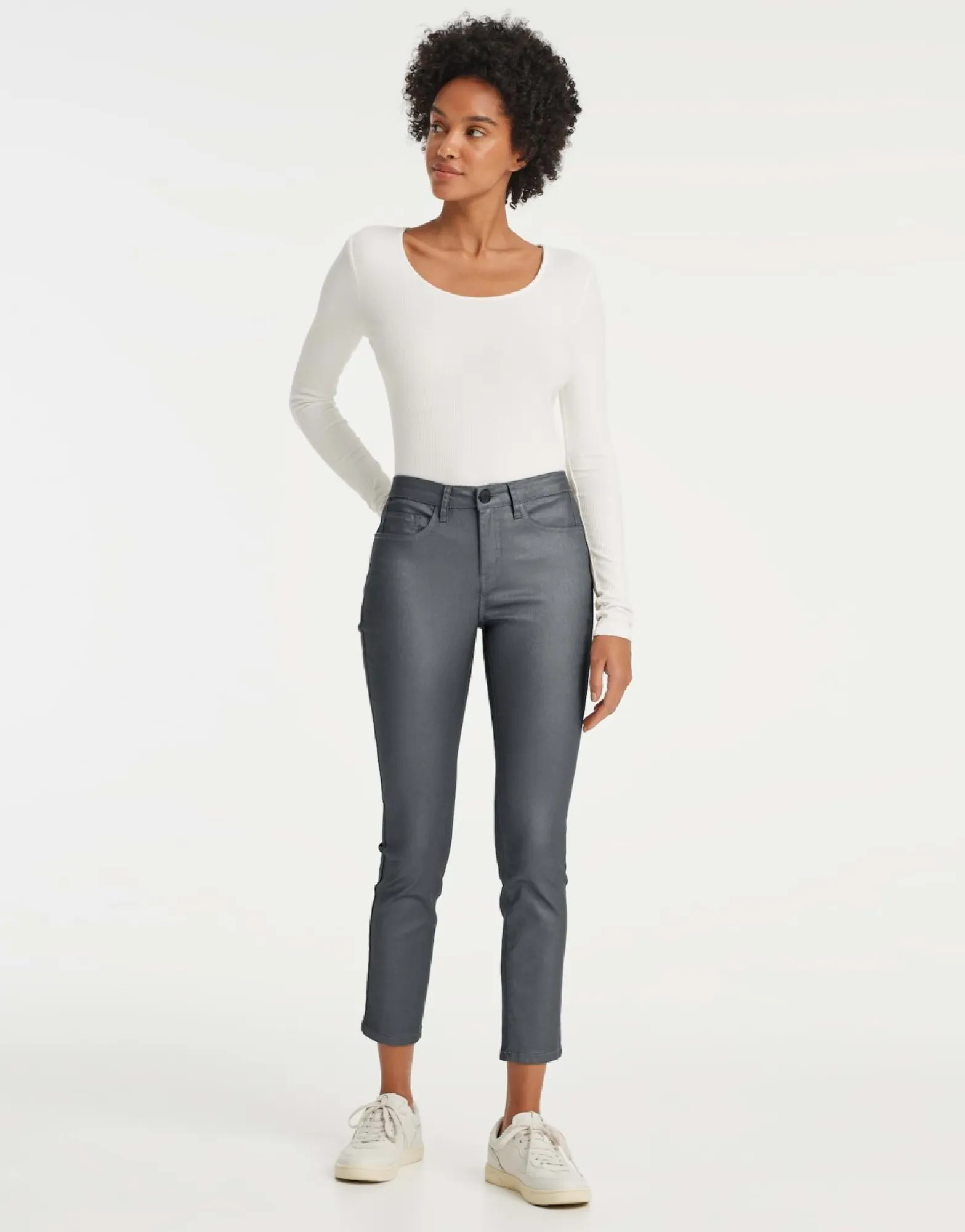 New someday Fashion Slim Jeans Emily Glam Easy Grey