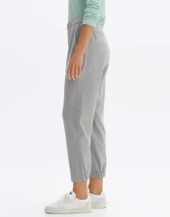 Fashion someday Fashion Slip-On Broek Myha Hazy Fog Melange