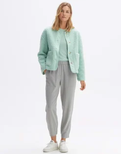 Fashion someday Fashion Slip-On Broek Myha Hazy Fog Melange