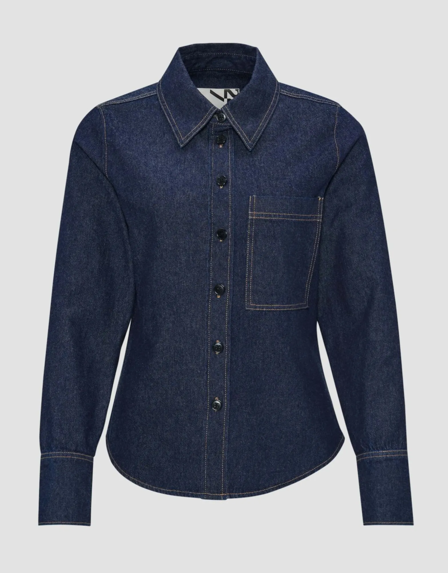 Best Sale someday Fashion Spijkerblouse Famalia Washed Night Blue