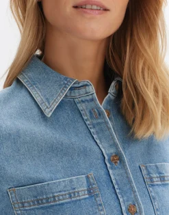 Store someday Fashion Spijkerblouse Flippi Blue Frozen