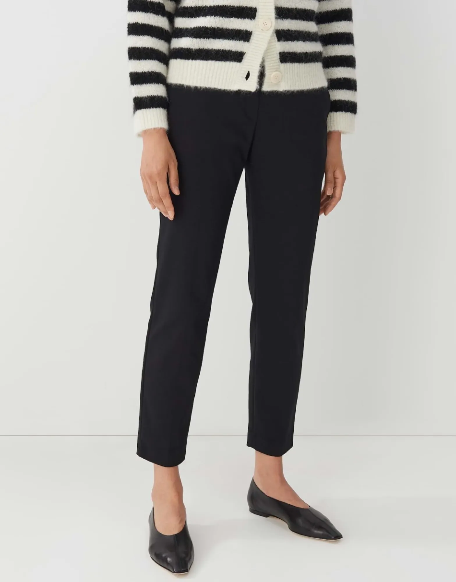 Best someday Fashion Stoffen Broek Celana Black