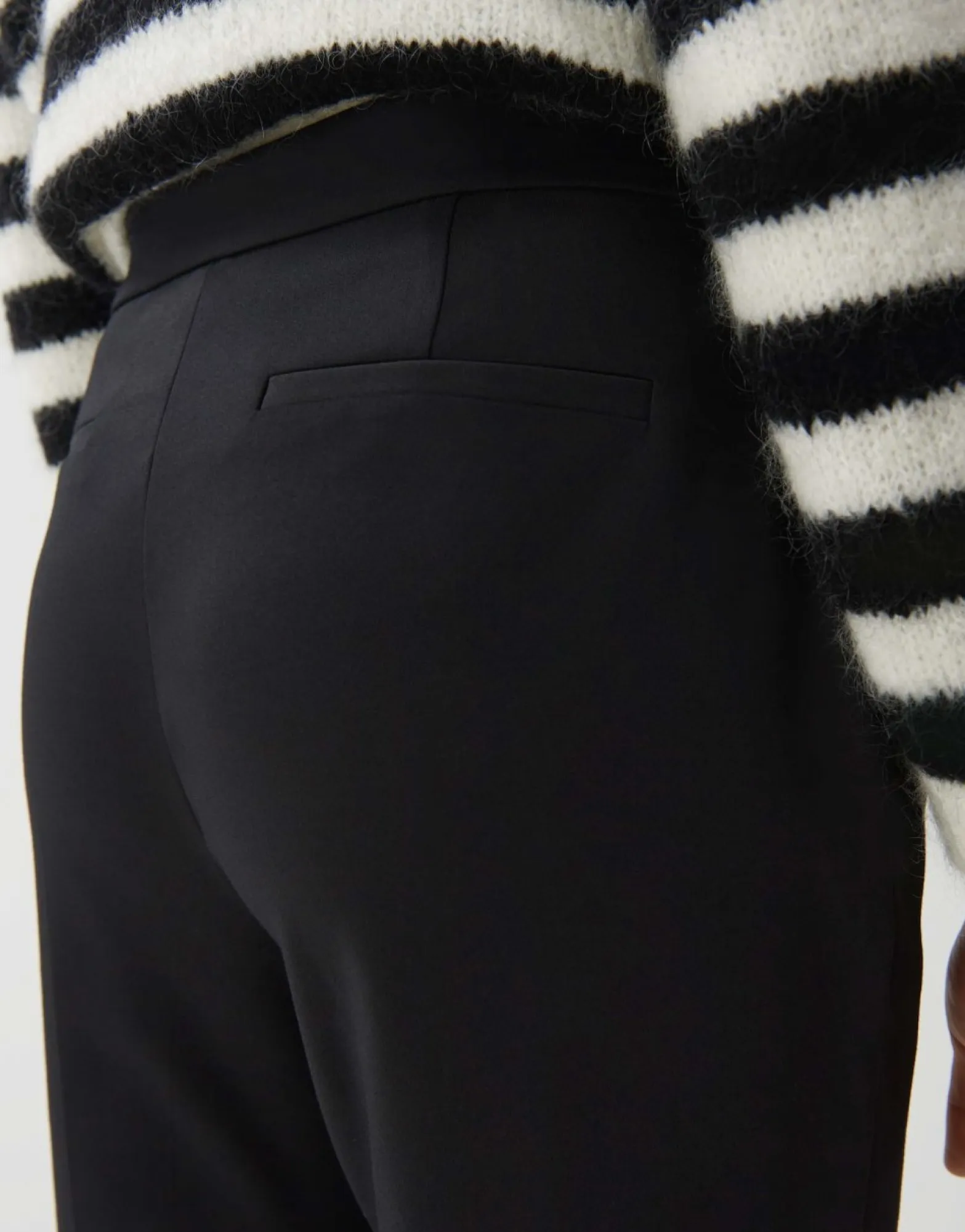 Best someday Fashion Stoffen Broek Celana Black