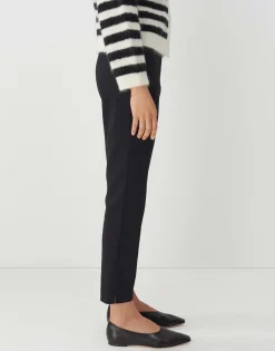 Best someday Fashion Stoffen Broek Celana Black