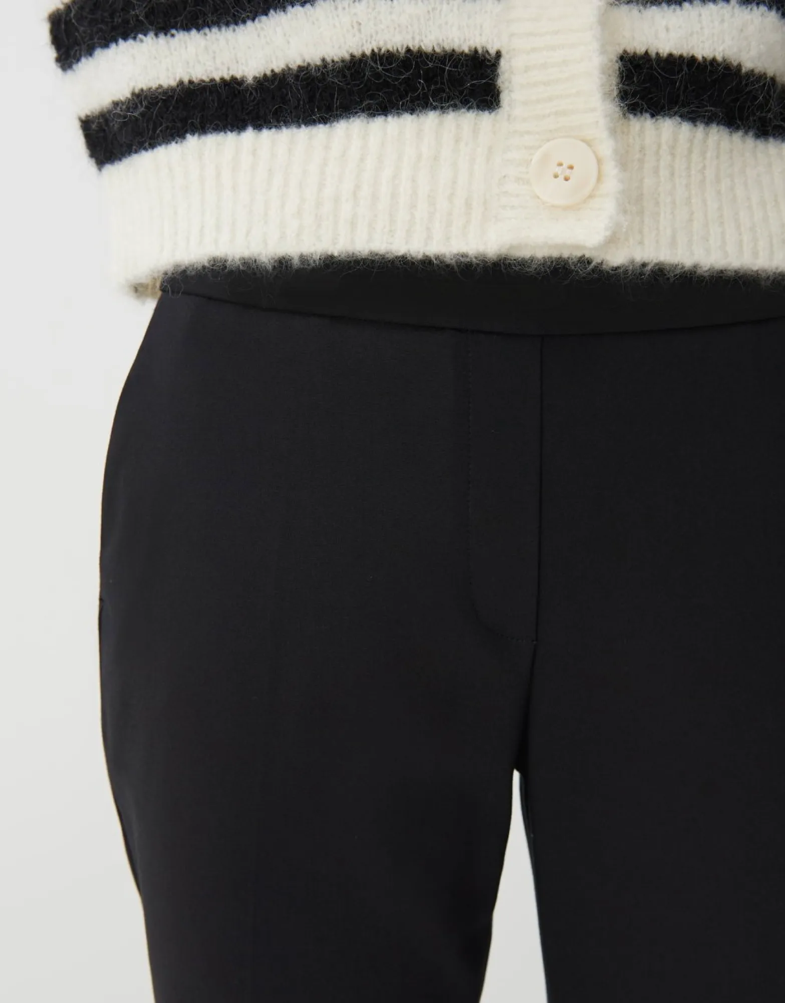 Best someday Fashion Stoffen Broek Celana Black