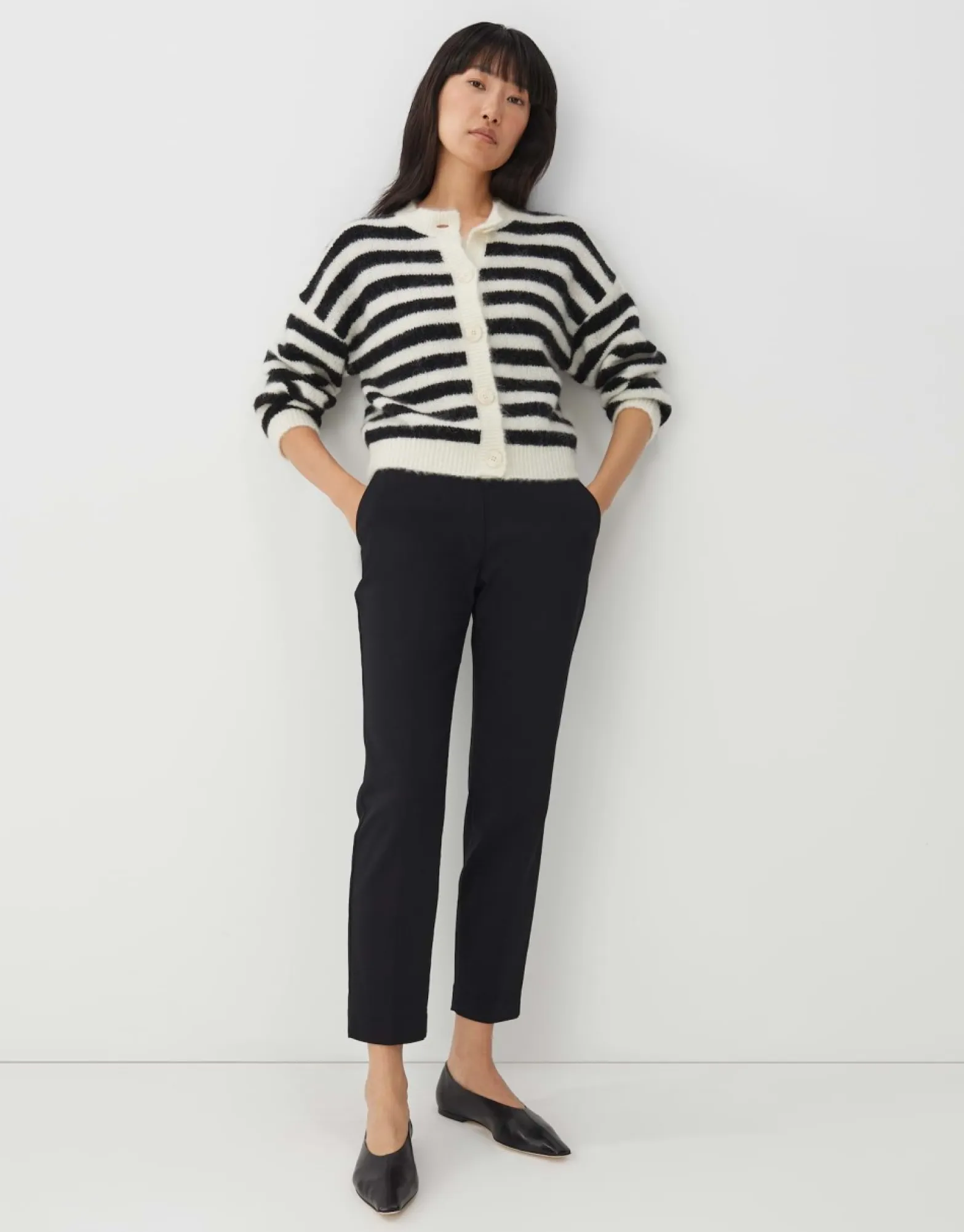 Best someday Fashion Stoffen Broek Celana Black