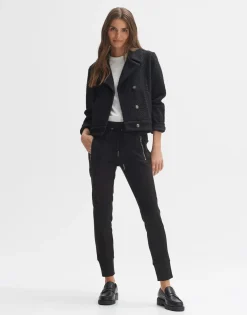 Cheap someday Fashion Stoffen Broek Levina Soft Black