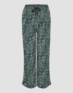 Best Sale someday Fashion Stoffen Broek Mahola Sunny Deep Teal