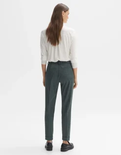 Shop someday Fashion Stoffen Broek Melina Track Deep Teal