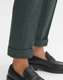 Shop someday Fashion Stoffen Broek Melina Track Deep Teal