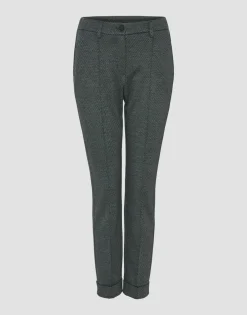 Shop someday Fashion Stoffen Broek Melina Track Deep Teal