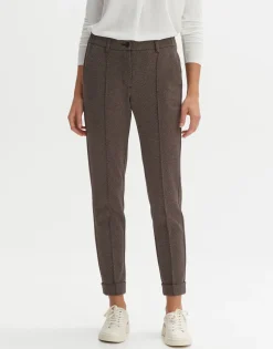 Sale someday Fashion Stoffen Broek Melina Track Sandalwood