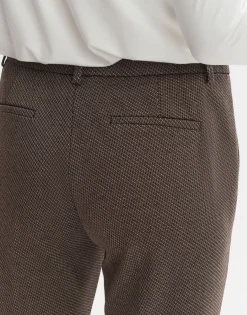 Sale someday Fashion Stoffen Broek Melina Track Sandalwood