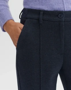 Fashion someday Fashion Stoffen Broek Melina Track Coal Blue