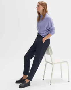 Fashion someday Fashion Stoffen Broek Melina Track Coal Blue