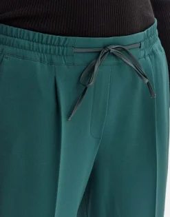 Best someday Fashion Stoffen Broek Melosa Track Deep Teal