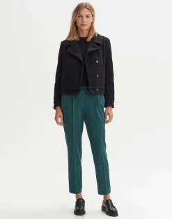 Best someday Fashion Stoffen Broek Melosa Track Deep Teal