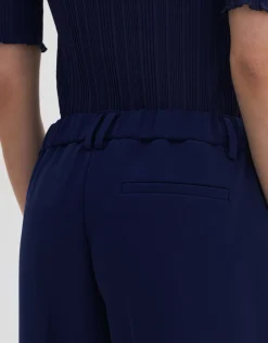 Online someday Fashion Stoffen Broek Miriki Detail Blue Hour