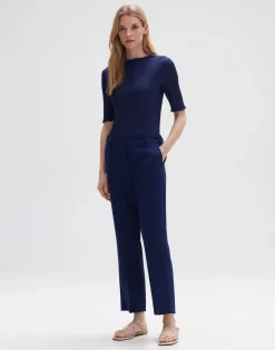 Online someday Fashion Stoffen Broek Miriki Detail Blue Hour