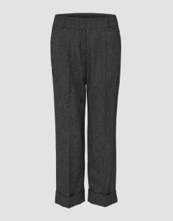 Outlet someday Fashion Stoffen Broek Mitina Splendid Black