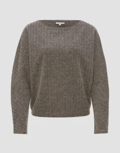 Cheap someday Fashion Sweatshirt Gisandi Macadamia