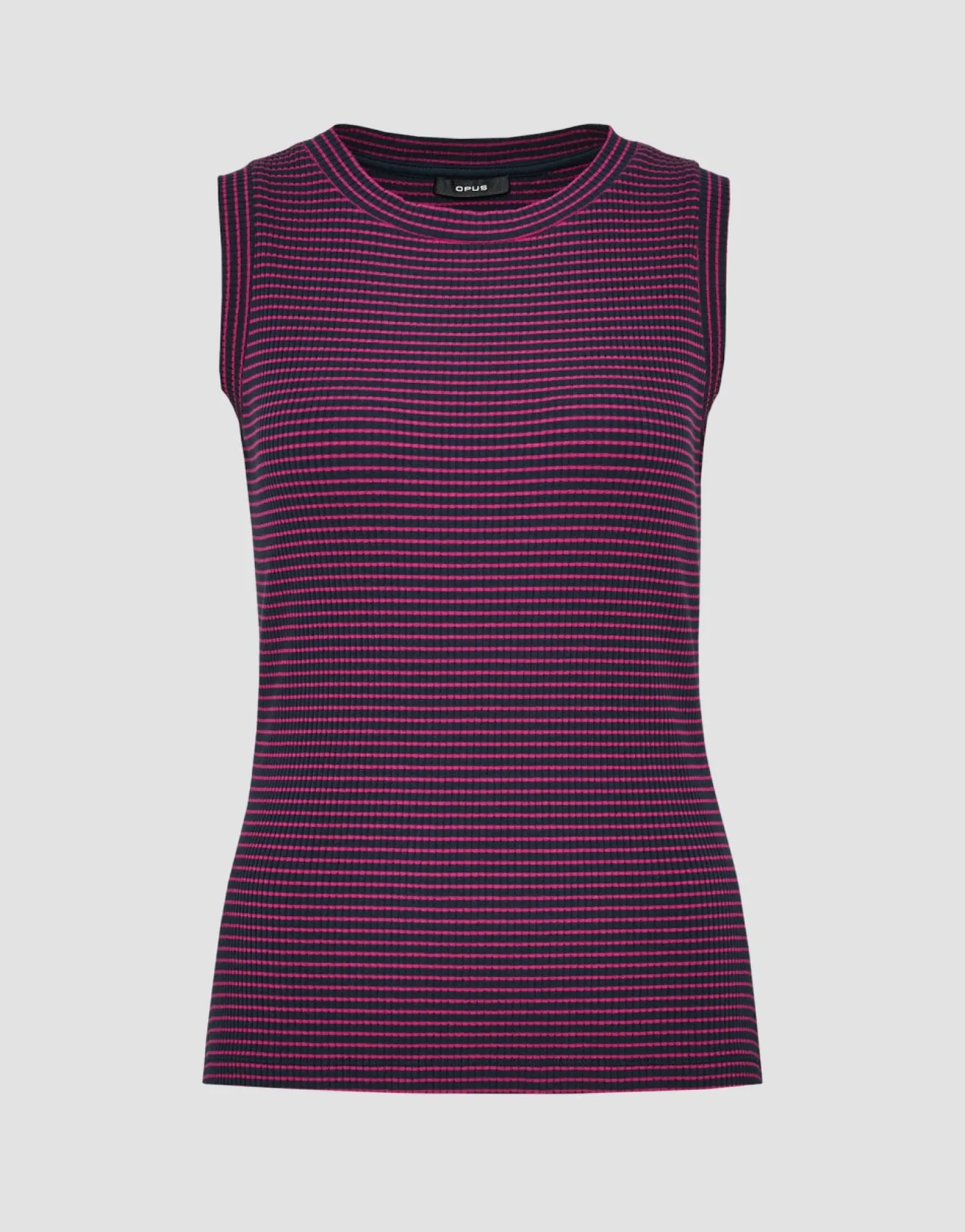 Hot someday Fashion Tanktop Indrany Fine Stripe Coal Blue