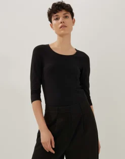 Shop someday Fashion T-Shirt Kain Black