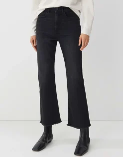 Fashion someday Fashion Uitlopende Jeans Ciflare Charcoal Dark Charcoal