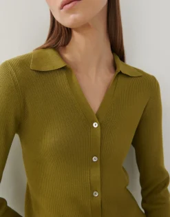 Cheap someday Fashion Vest Tanaya Green Moss