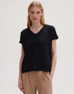 Shop someday Fashion V-Hals Shirt Suminchen Black