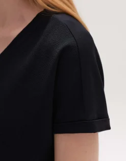 Shop someday Fashion V-Hals Shirt Suminchen Black