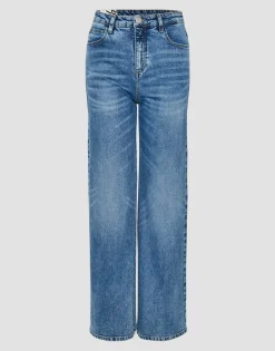 Hot someday Fashion Wide Jeans Mivy Heavy Blue