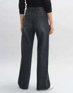 Online someday Fashion Wide Jeans Mivy Grey Washed Grey