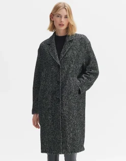 Hot someday Fashion Wollen Mantel Hajoki Black