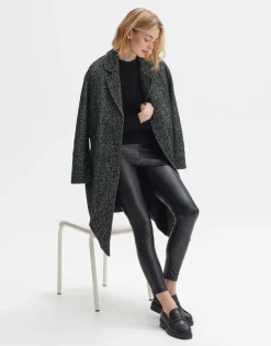 Hot someday Fashion Wollen Mantel Hajoki Black