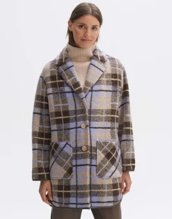 Flash Sale someday Fashion Wollen Mantel Halilo Grunge Macadamia